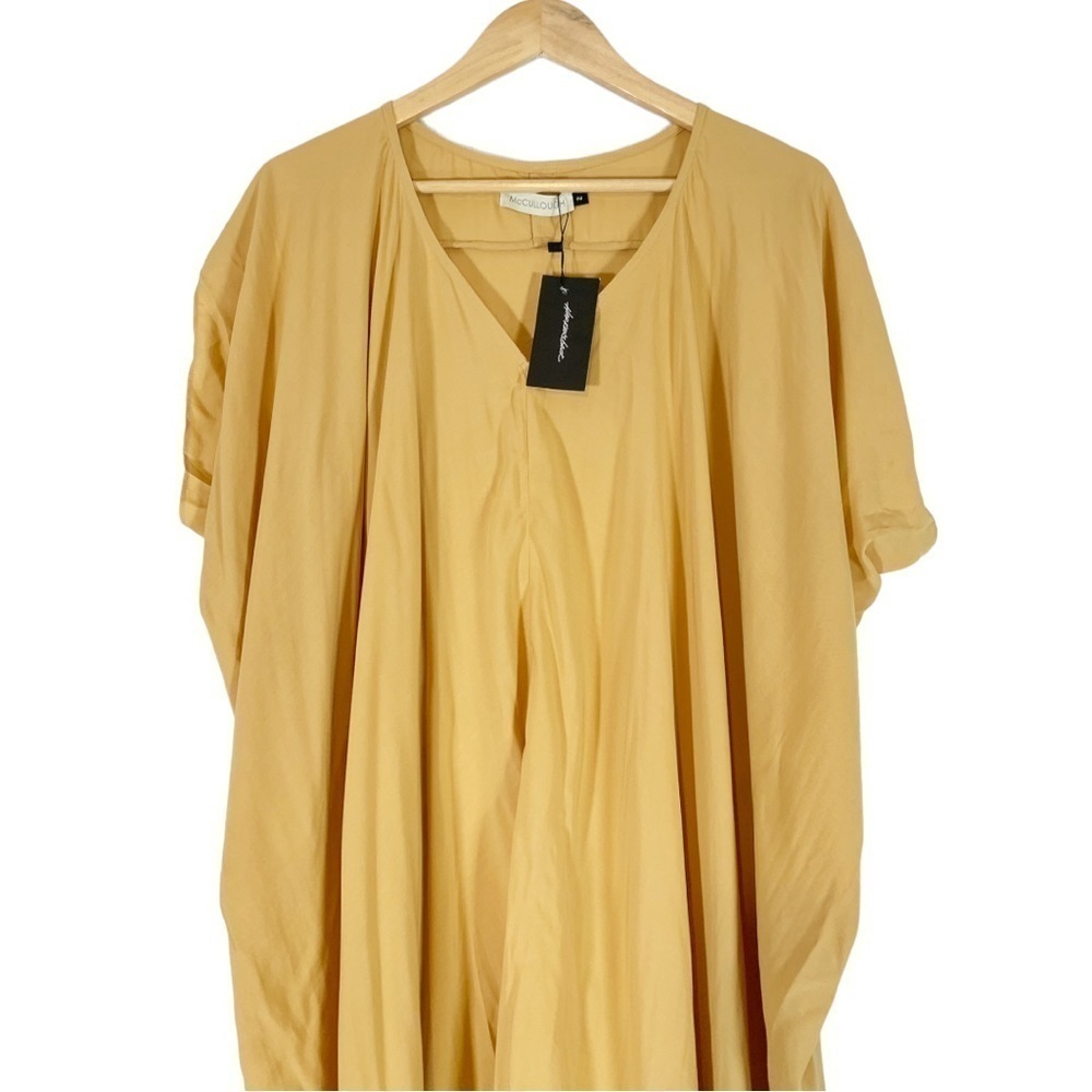 Mccullough Short Sleeve Midi Dress Size Medium - Picture 4 of 9